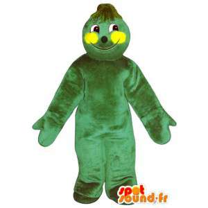 Mascot grande gigante cara verde - MASFR007241 - Mascotes homem