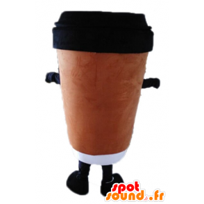 Kaffeetasse Maskottchen. Mascot heißes Getränk - MASFR028560 - Maskottchen von Objekten