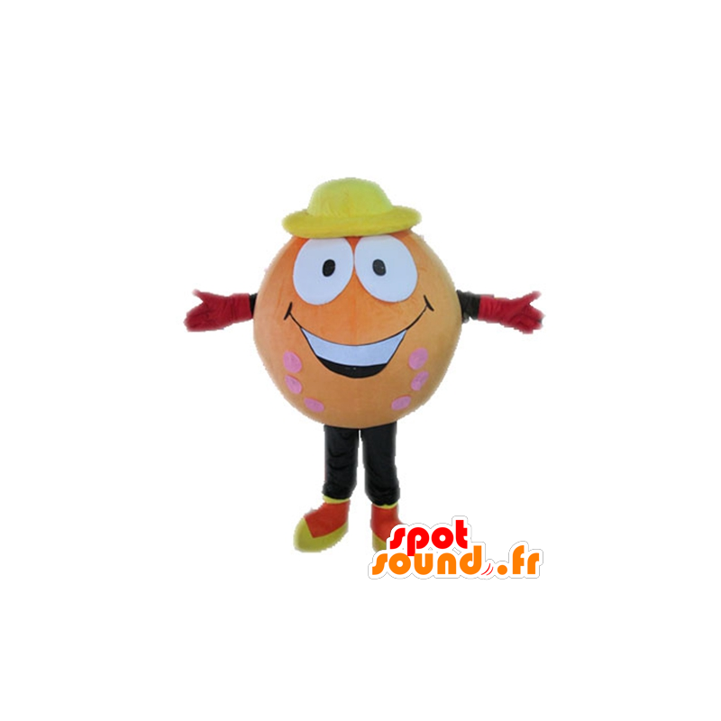 Mascota de la pelota naranja. la mascota gigante naranja - MASFR028564 - Mascotas de objetos