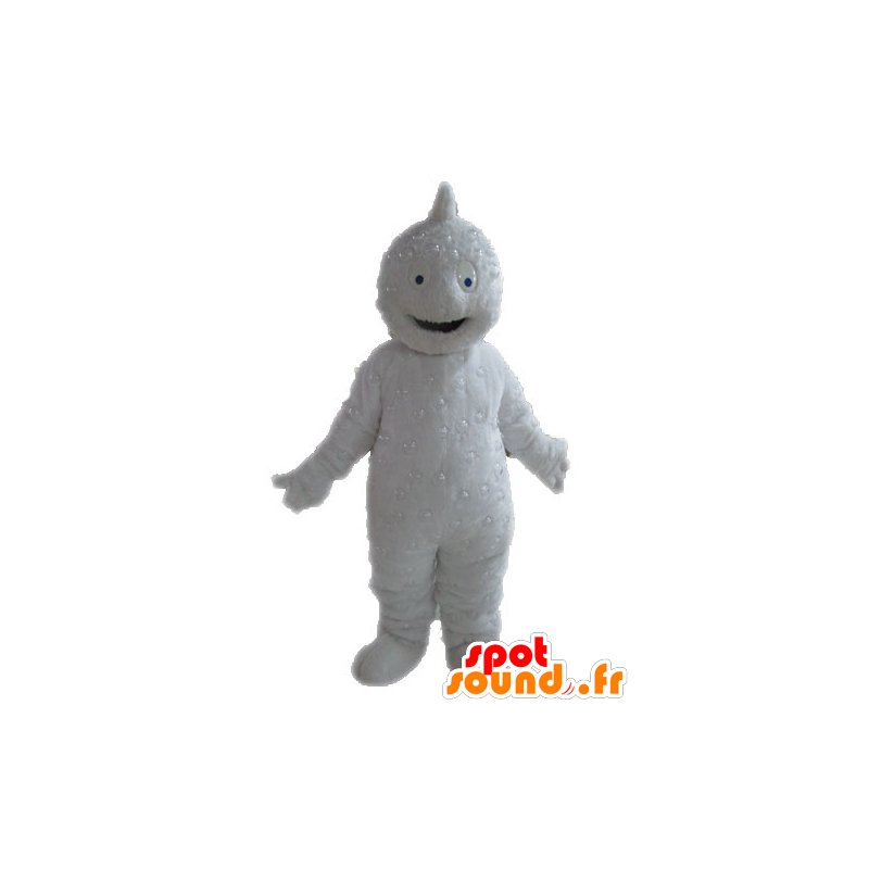 Mascotte Yeti Bianco. Grizzly mascotte - MASFR028565 - Mascotte di mostri