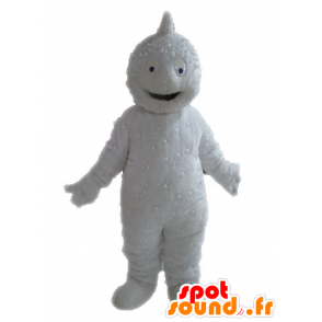 Mascota Yeti blanco. la mascota del grisáceo - MASFR028565 - Mascotas de los monstruos