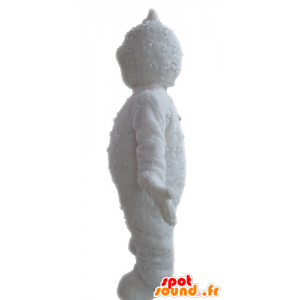 Mascota Yeti blanco. la mascota del grisáceo - MASFR028565 - Mascotas de los monstruos