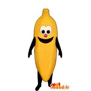 Yellow banana costume, giant - MASFR007244 - Fruit mascot