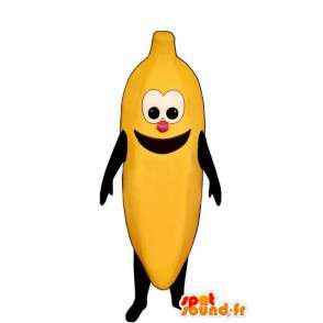 Traje del plátano amarillo, gigante - MASFR007244 - Mascota de la fruta