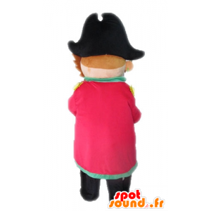 Mascotte de pirate avec un chapeau. Mascotte de capitaine - MASFR028571 - Mascottes de Pirates