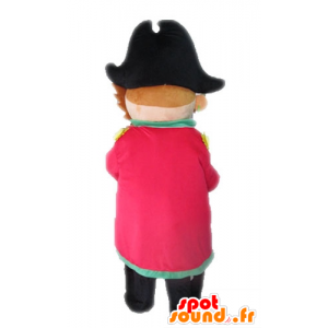 Pirate Mascot with a hat. Mascot Captain - MASFR028571 - Mascottes de Pirate