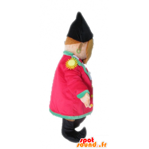 Mascotte de pirate avec un chapeau. Mascotte de capitaine - MASFR028571 - Mascottes de Pirates