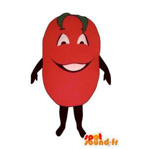 Mascot tomate gigante - MASFR007246 - Mascota de la fruta