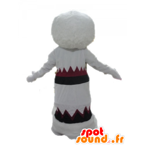 Mascotte d'esquimau en robe. Mascotte d'Indienne - MASFR028577 - Mascottes Humaines