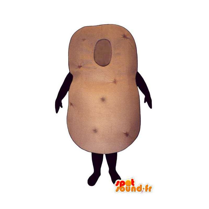 Kæmpe kartoffelmaskot. Kartoffel kostume - Spotsound maskot