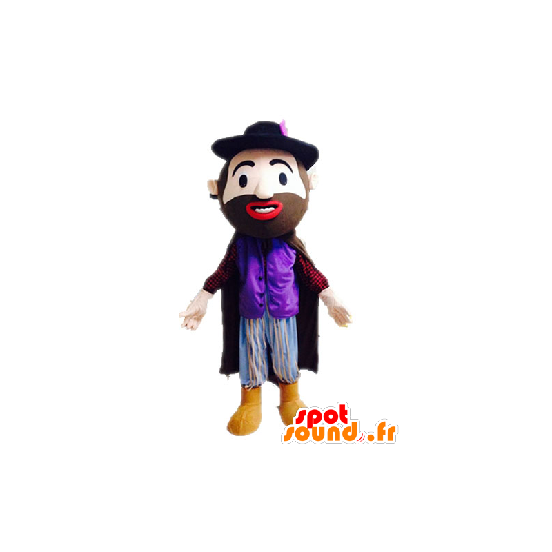 Mascot mann i dress. Mascot periode - MASFR028580 - Man Maskoter