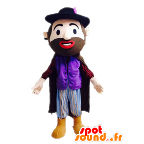 Mascotte d'homme en costume. Mascotte d'époque - MASFR028580 - Mascottes Homme