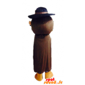 Maskottchen-Mann in einem Anzug. Mascot Zeitraum - MASFR028580 - Menschliche Maskottchen