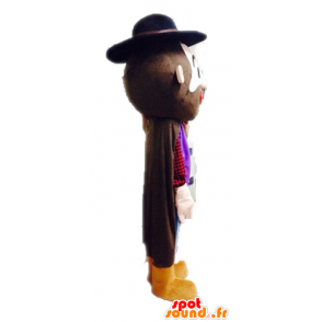 Mascotte d'homme en costume. Mascotte d'époque - MASFR028580 - Mascottes Homme