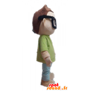 Boy maskot. Mascot skole lite barn - MASFR028582 - Maskoter Child