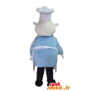 Mascotte de chef cuisinier. Mascotte de restaurateur - MASFR028583 - Mascottes Humaines