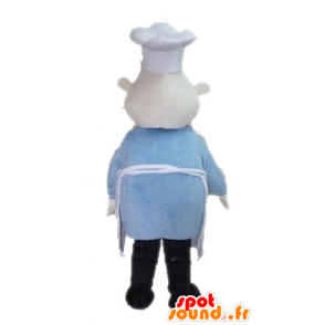 Mascotte de chef cuisinier. Mascotte de restaurateur - MASFR028583 - Mascottes Humaines