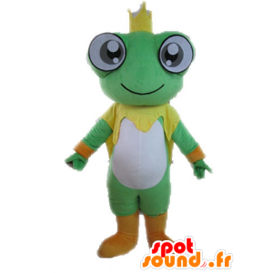 Jätte groda maskot. King maskot - Spotsound maskot