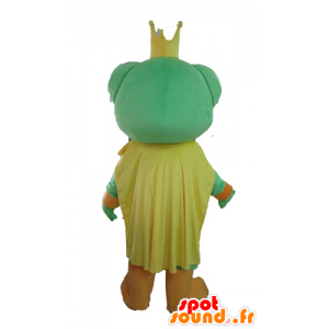 Maskotka żaba gigant. Król maskotka - MASFR028586 - żaba Mascot