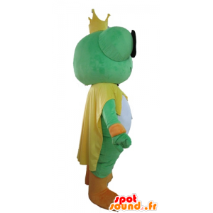 Mascot giant frog. King mascot - MASFR028586 - Mascots frog