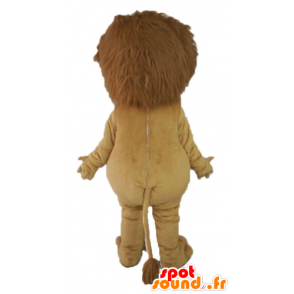 Mascotte de lion géant. Mascotte de félin - MASFR028590 - Mascottes Lion