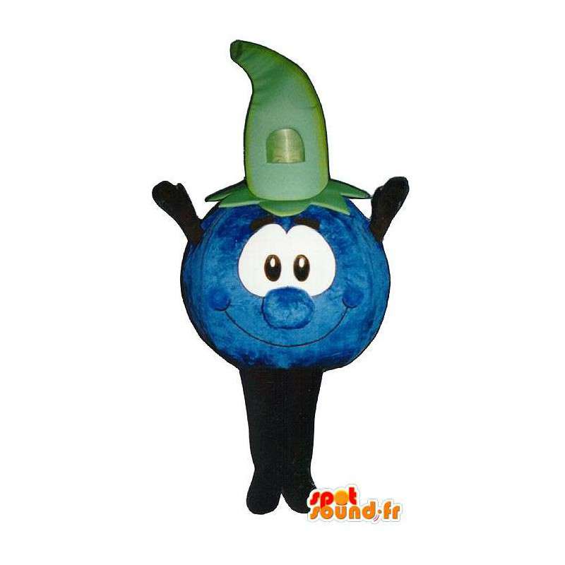 Mascotte de myrtille géante. Costume de myrtille - MASFR007250 - Mascotte de fruits