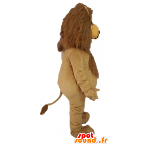 Mascote do leão gigante. mascote felino - MASFR028590 - Mascotes leão