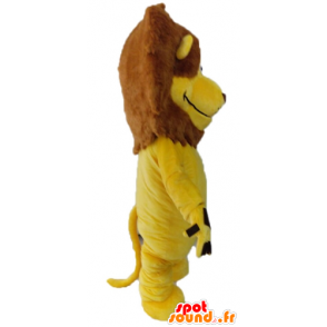 Gigante de la mascota del león amarillo. mascota felina - MASFR028591 - Mascotas de León