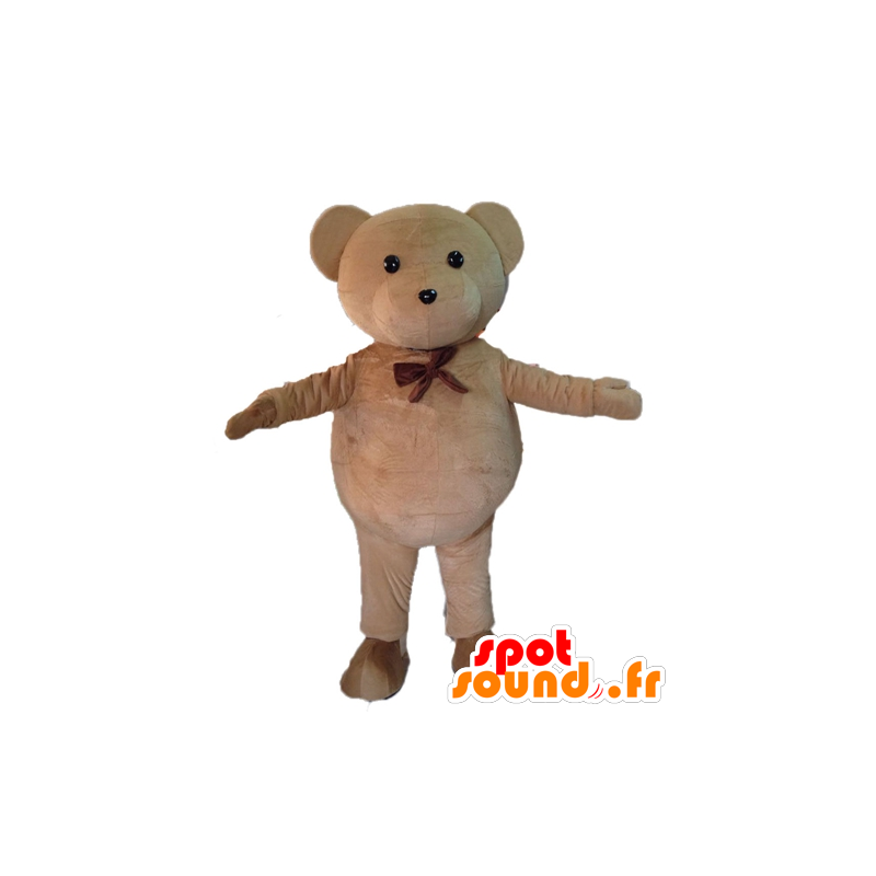 Orsacchiotto marrone mascotte. Mascotte orsacchiotto - MASFR028593 - Mascotte orso