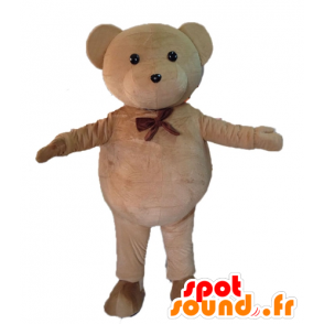 Mascota de peluche marrón. oso de peluche de la mascota - MASFR028593 - Oso mascota