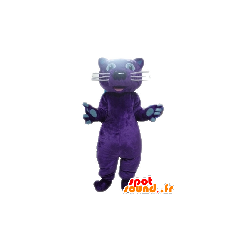 Mascote do tigre, pantera violeta - MASFR028603 - Tiger Mascotes
