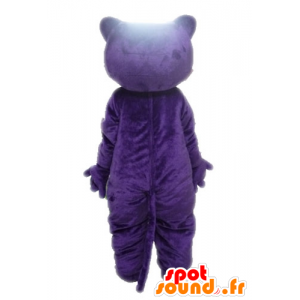 Tiger mascot, purple panther - MASFR028603 - Tiger mascots