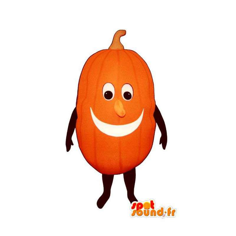 Zucca mascotte. Pumpkin Costume - MASFR007252 - Mascotte di verdure
