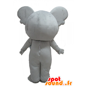 Mascot grijs en geel koala, reus en schattig - MASFR028609 - Koala Mascottes