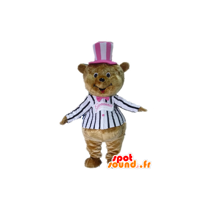 Mascotte costume marrone orsacchiotto - MASFR028617 - Mascotte orso