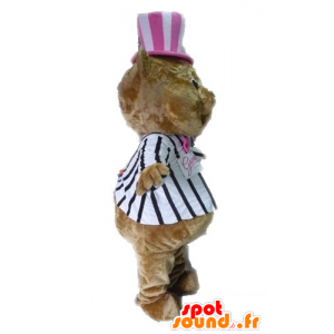 Mascotte costume marrone orsacchiotto - MASFR028617 - Mascotte orso