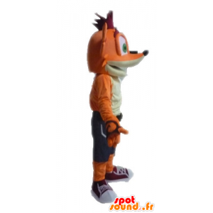 Mascot Crash Bandicoot, berühmte Videospiel Fuchs - MASFR028619 - Mascottes Renard