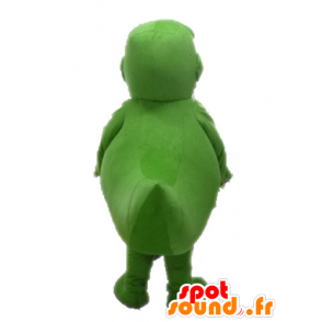 Mascote dinossauro verde gigante e impressionante - MASFR028620 - Mascot Dinosaur