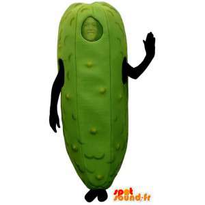 Mascotte de cornichon. Costume de cornichon - MASFR007258 - Mascotte de légumes