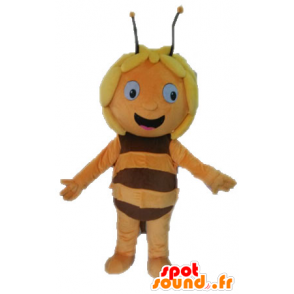 Maya the Bee mascot, cartoon character - MASFR028630 - Mascots bee