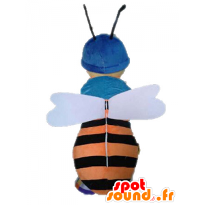 Bee Mascot. oransje og svart insekt maskot - MASFR028634 - Maskoter Insect