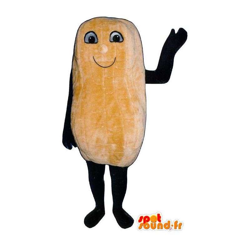 Costume de grosse patate beige. Mascotte de pomme de terre - MASFR007261 - Mascotte de légumes