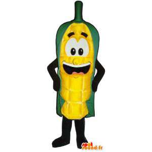 Mascotte d'épi de maïs rigolo. Costume de maïs - MASFR007262 - Mascotte de légumes