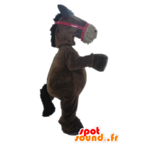 Caballo mascota de color marrón y beige, gigante - MASFR028644 - Caballo de mascotas