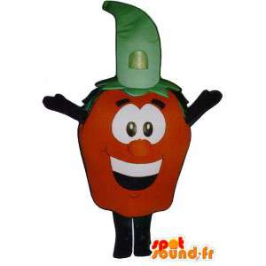 Mascote morango. Costume morango gigante - MASFR007265 - frutas Mascot