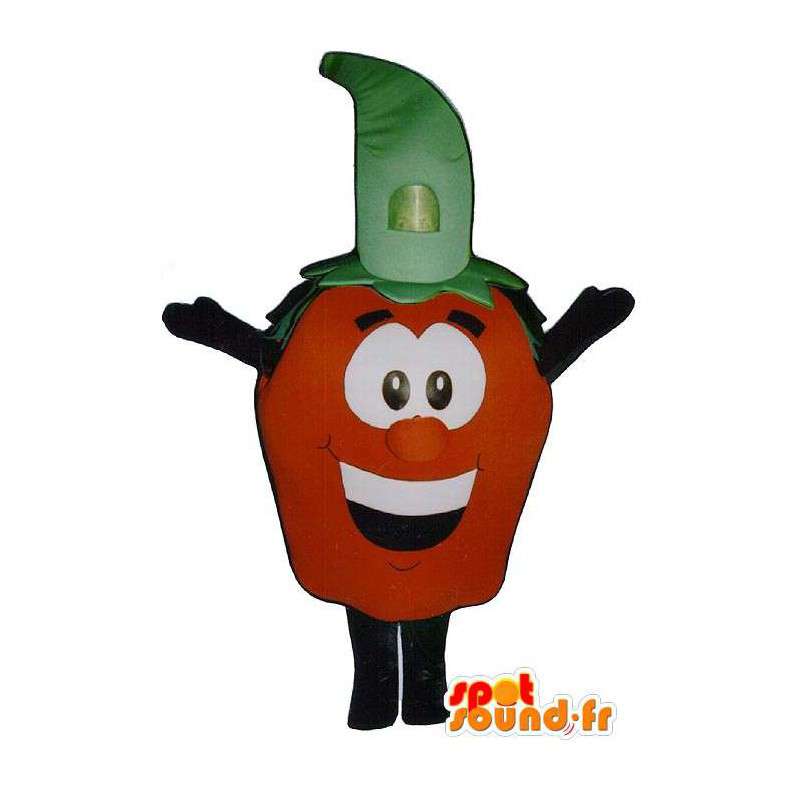 Mascote morango. Costume morango gigante - MASFR007265 - frutas Mascot