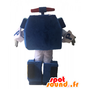 トランスフォーマーのマスコット。青い車のマスコット-MASFR028649-有名なキャラクターのマスコット