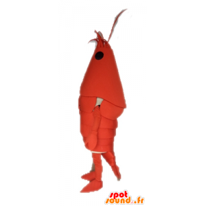 Mascotte de homard géant. Mascotte d'écrevisse - MASFR028657 - Mascottes Homard