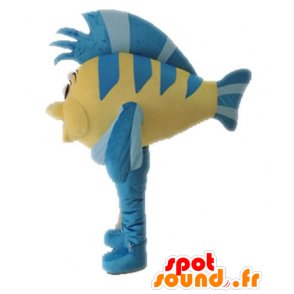 Mascot Polochon berømte fiske av den lille havfruen - MASFR028659 - fisk Maskoter
