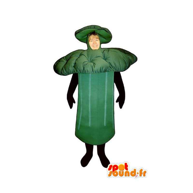 Broccoli kostym. Broccoli kostym - Spotsound maskot
